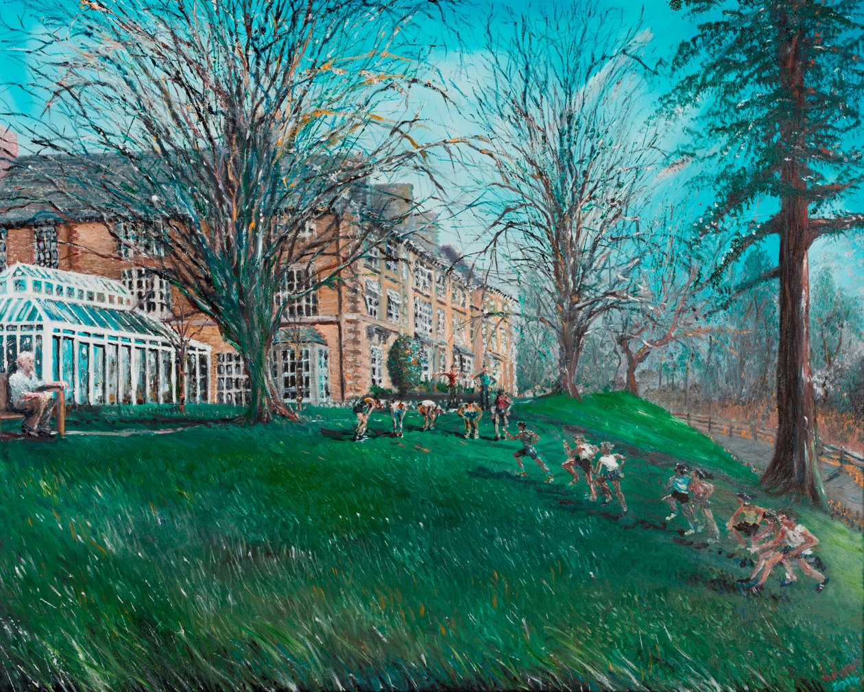 Training at Gilsland spa hotel, 2014 作者 文森特·亚历山大·布斯