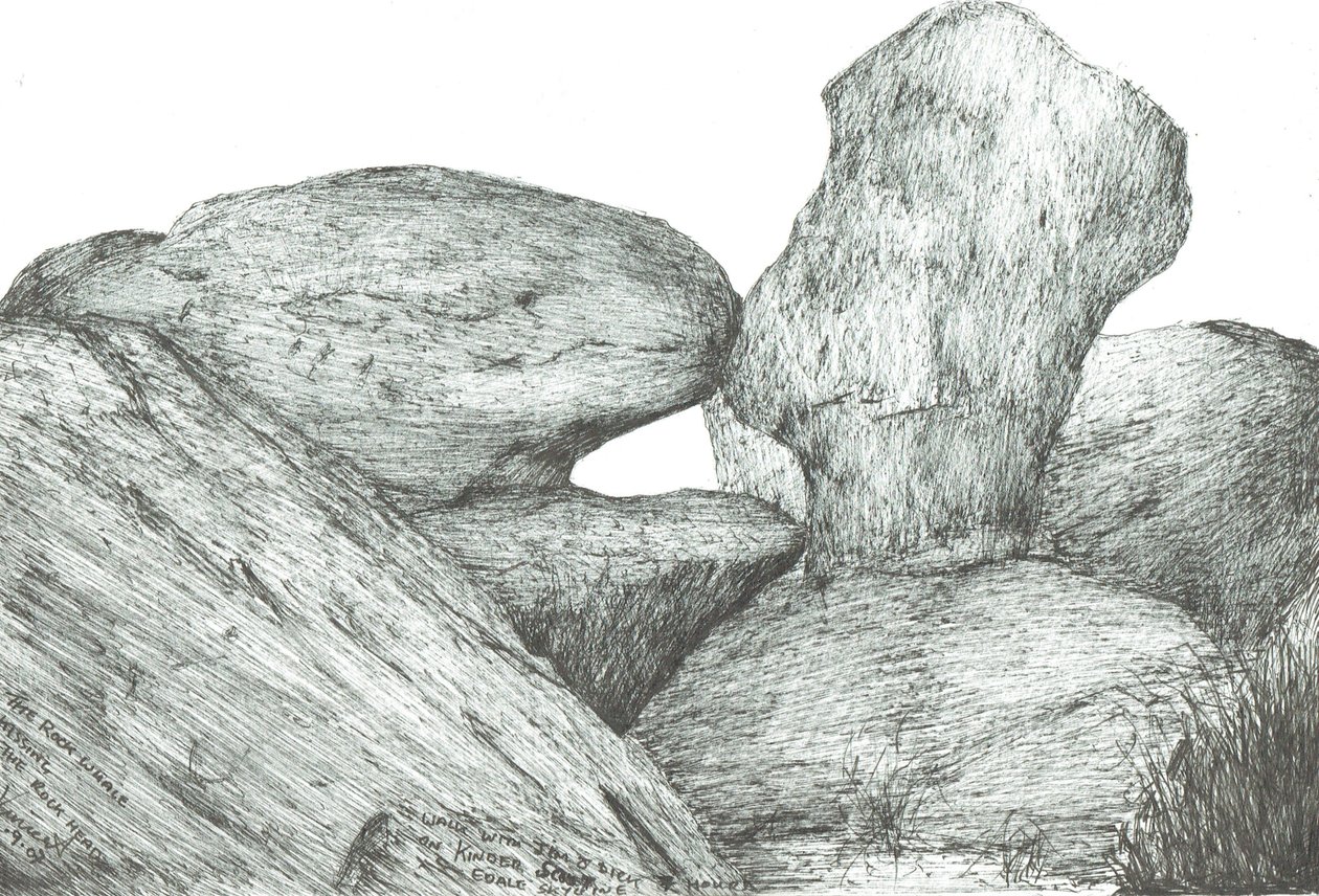 kissing rocks on Kinder Scout, 2007 作者 文森特·亚历山大·布斯