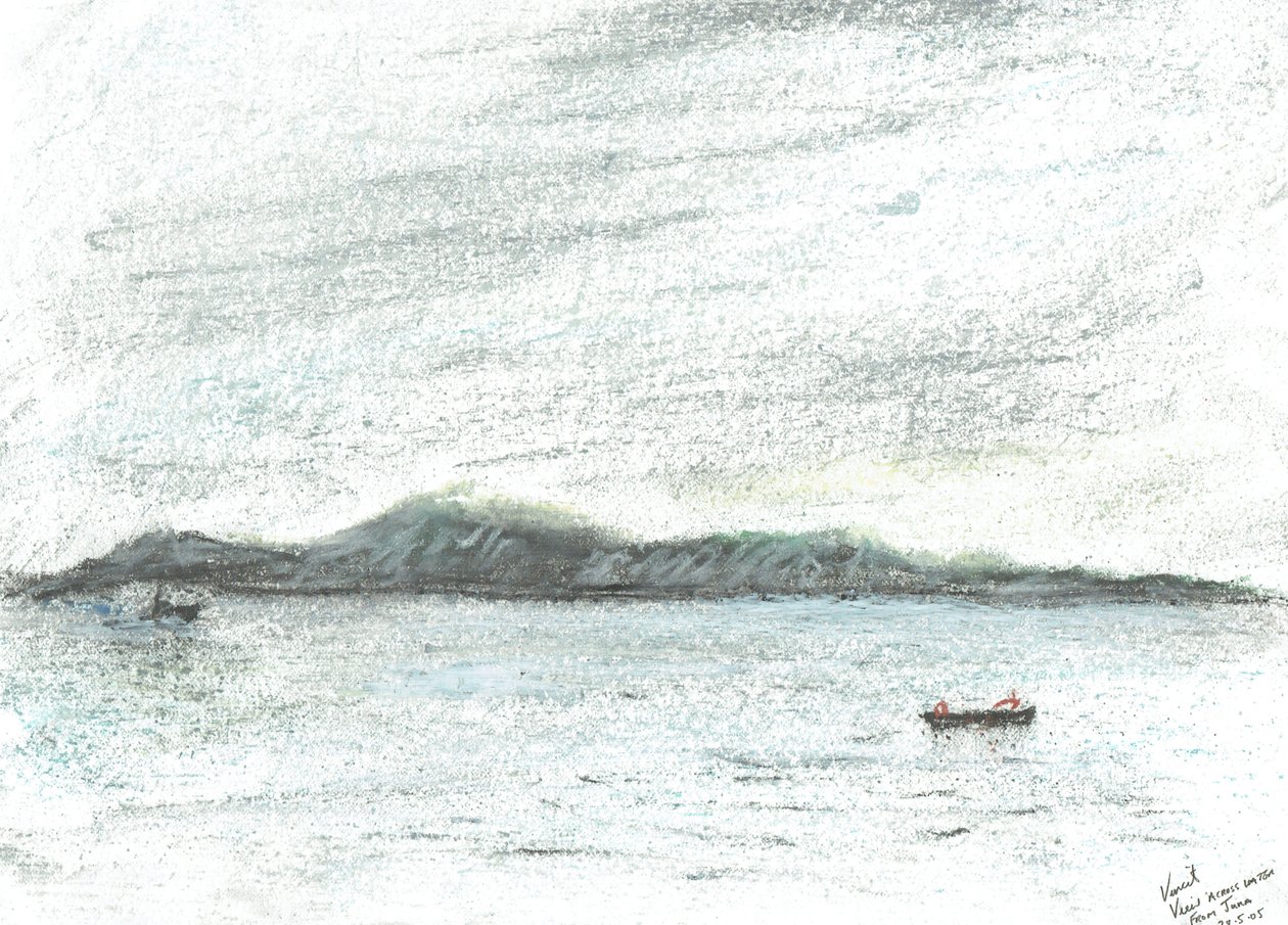 view across water from Jura, 2005 作者 文森特·亚历山大·布斯