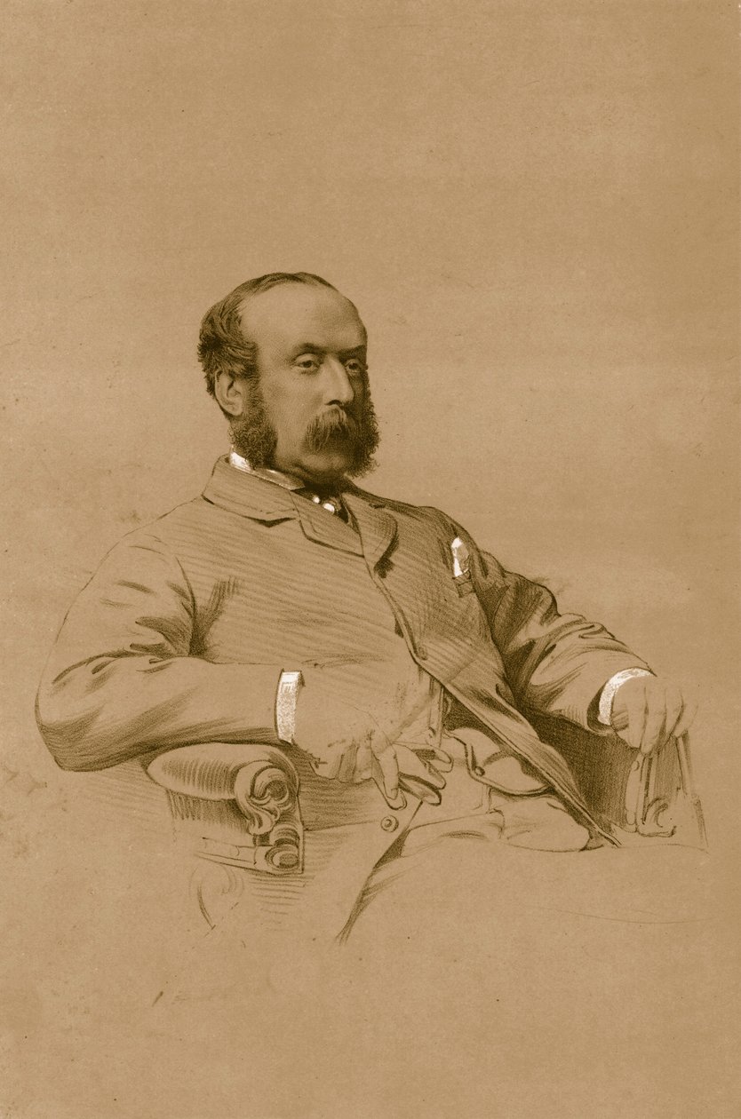 甘特上校，1879年。 作者 文森特·布鲁克斯·戴和儿子