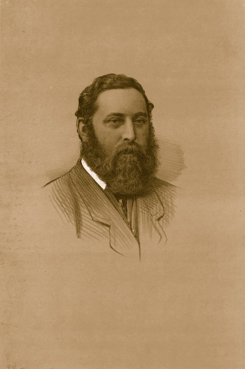 托马斯·克里斯托弗·布斯先生于1879年去世。 作者 文森特·布鲁克斯·戴和儿子