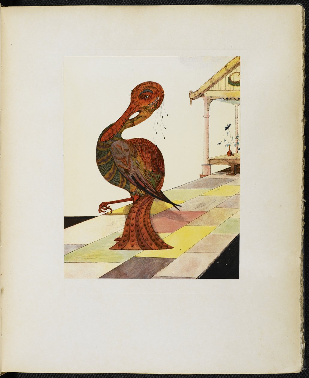 威尔尤 (Wilyou) 或塔鸟 (Pagoda Bird)，摘自文森特·卡特赖特·维克斯 (Vincent Cartwright Vickers) 的《Google 图书》 作者 文森特卡特赖特维克斯