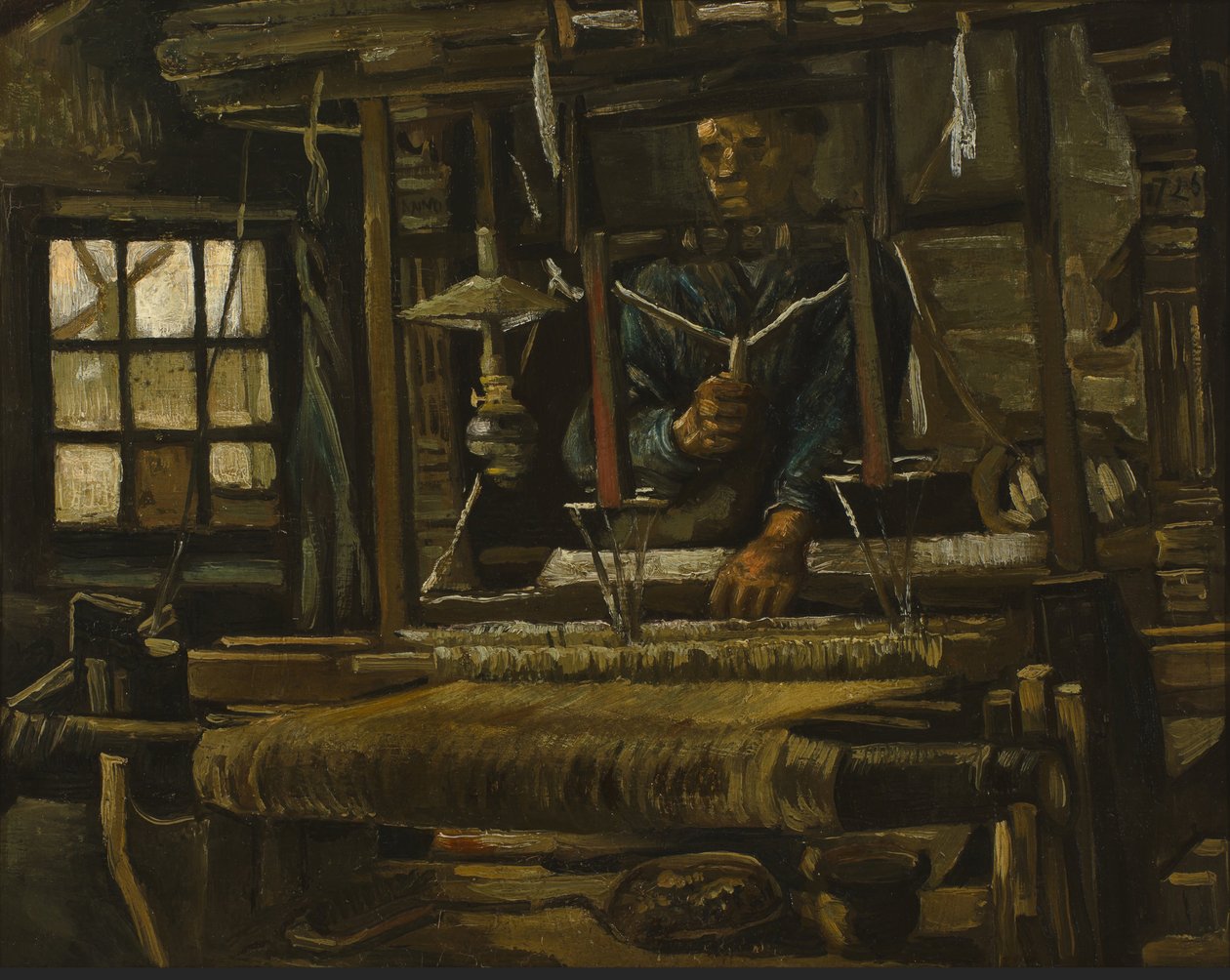 韦弗小屋，1884年 作者 文森特·梵高