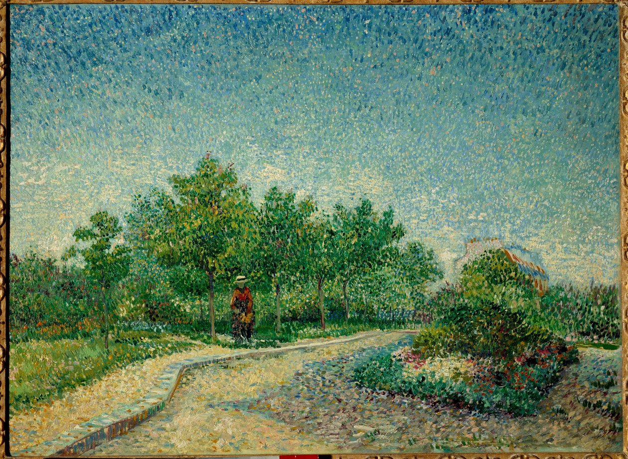 阿斯尼耶（Asnieres）的沃耶德阿贡松公园（Parc Voyer d