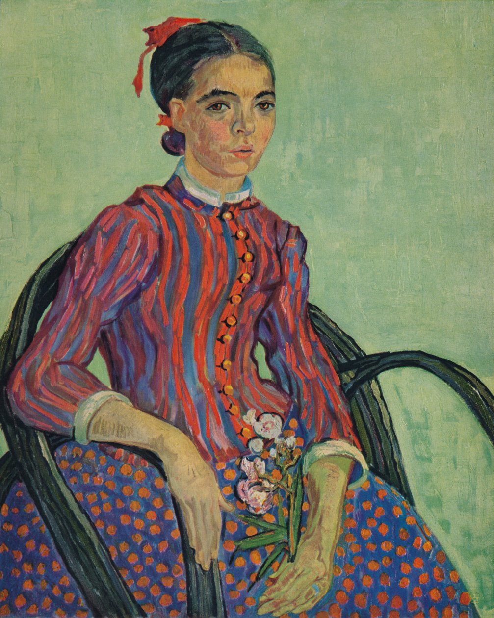 慕斯，1888年 作者 文森特·梵高