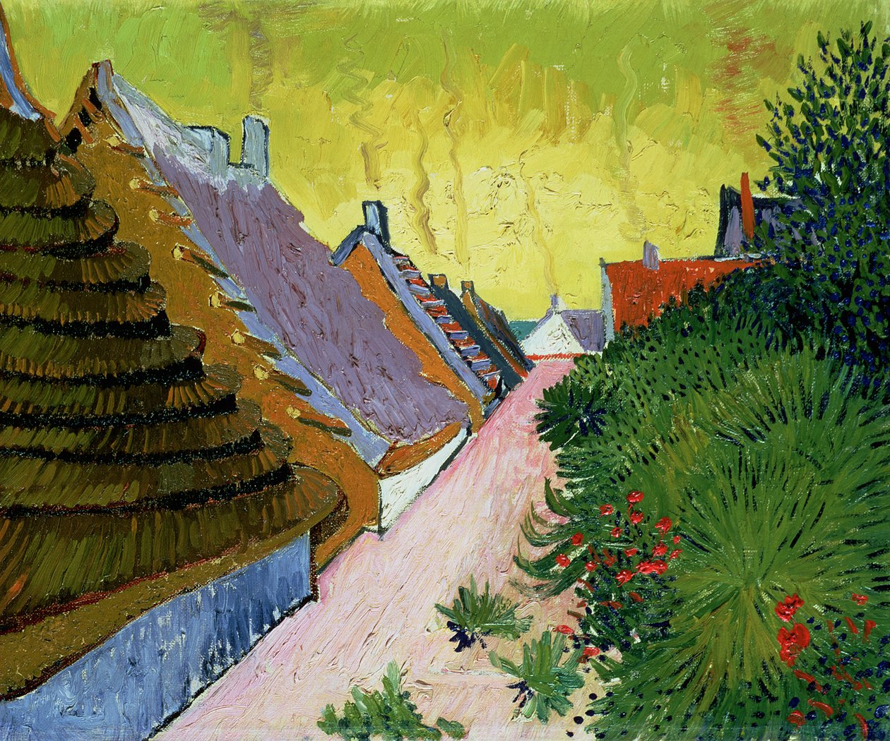 马斯（Saintes-Mairies），1888年 作者 文森特·梵高