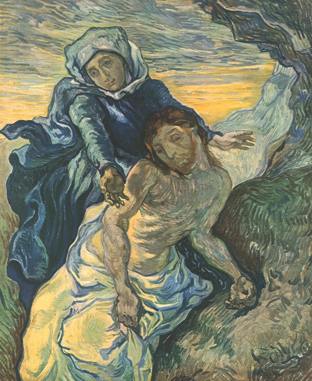 1889年9月，德拉克洛瓦（Delacroix）之后的慈悲，1947年。 作者 文森特·梵高