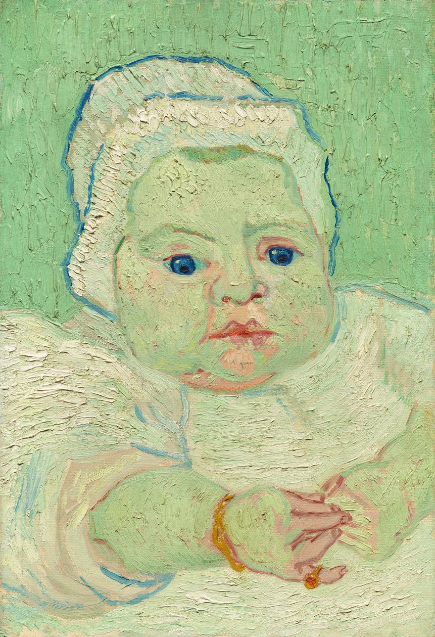 Roulins Baby，1888 作者 文森特·梵高
