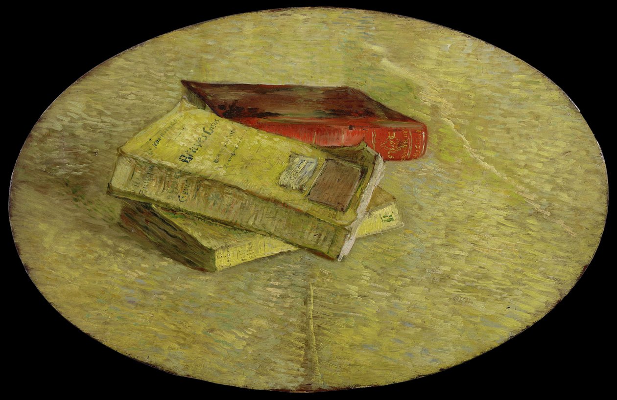 "三部小说》（Trois livres） 文森特-梵高（1853-1890）1887 年作品 尺寸 31 X 48.5 厘米 梵高博物馆，阿姆斯特丹 作者 文森特·梵高