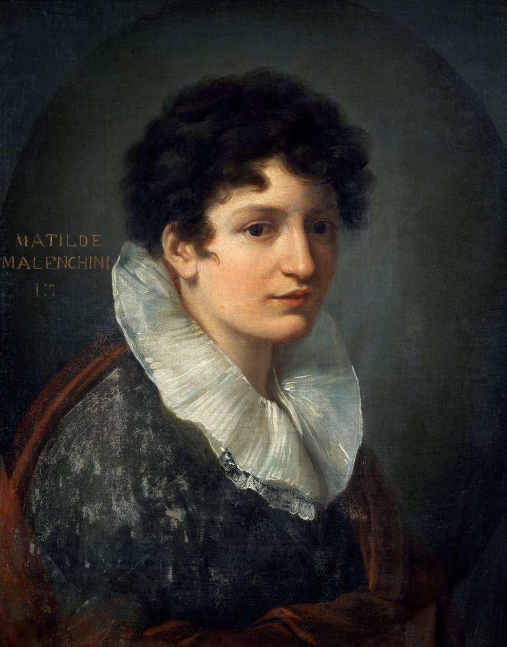 Matilde Mazenchini 的肖像，Vincenzo Camuccini（1771-1844 年），布面油画，61x49 厘米，约 1815 年 作者 文森佐·卡姆奇尼