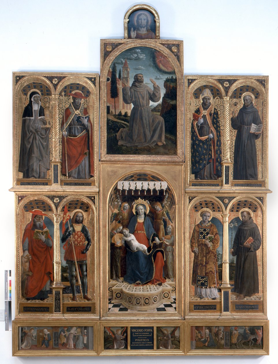 Grazie Polyptych 作者 文森佐·福帕（Vincenzo Foppa）