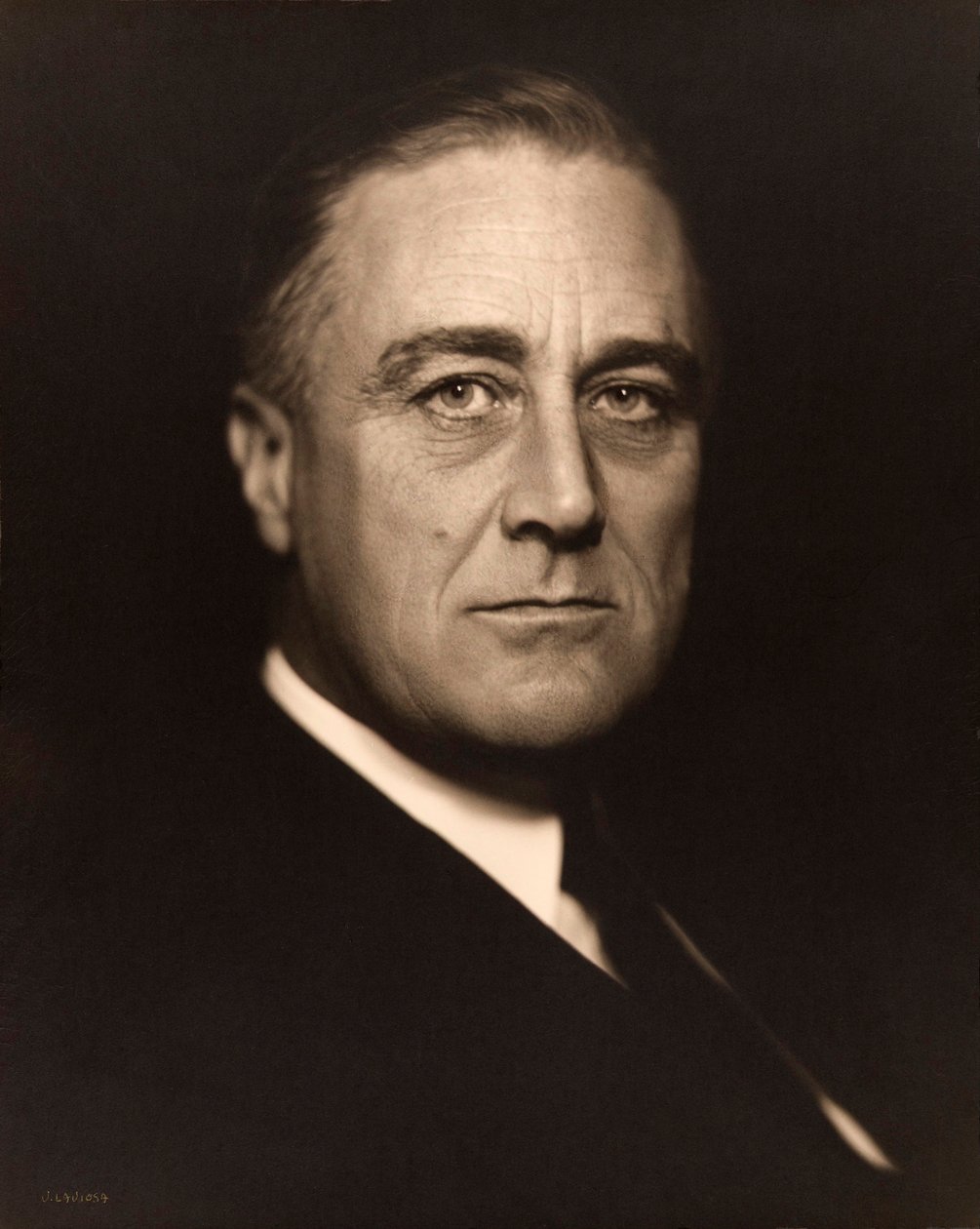 文森佐·拉维萨 (Vincenzo Laviosa) 的富兰克林·D·罗斯福 (Franklin D. Roosevelt) 肖像 作者 文森佐·拉维萨（Vincenzo Laviosa）