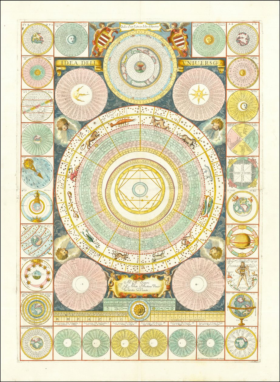 宇宙的理念》，文森佐-马里亚-科罗内利著 作者 文森佐·玛丽亚·科罗内利