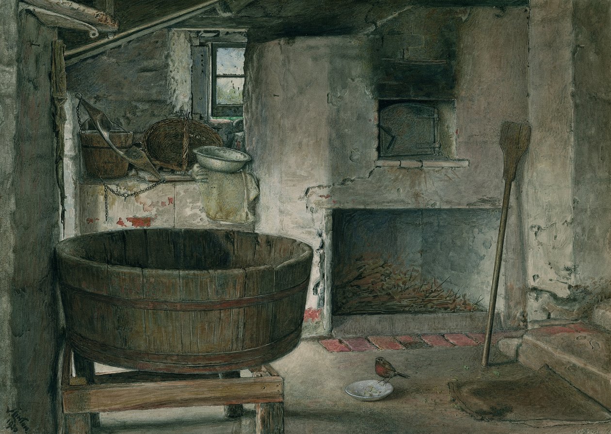 1930年罗宾小屋内部（船上wc） 作者 紫罗兰林顿