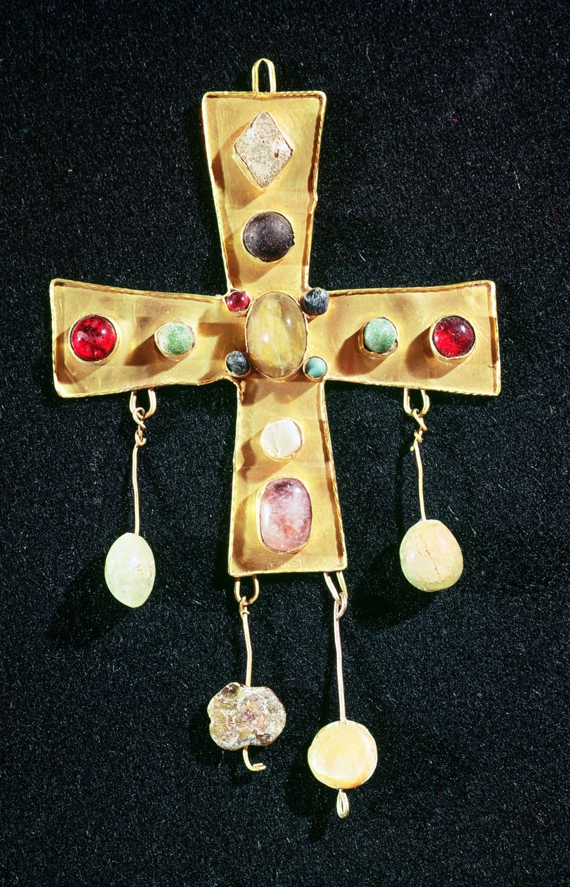 Cross，来自Torredonjimeno Treasure（黄金和半宝石） 作者 西哥特人