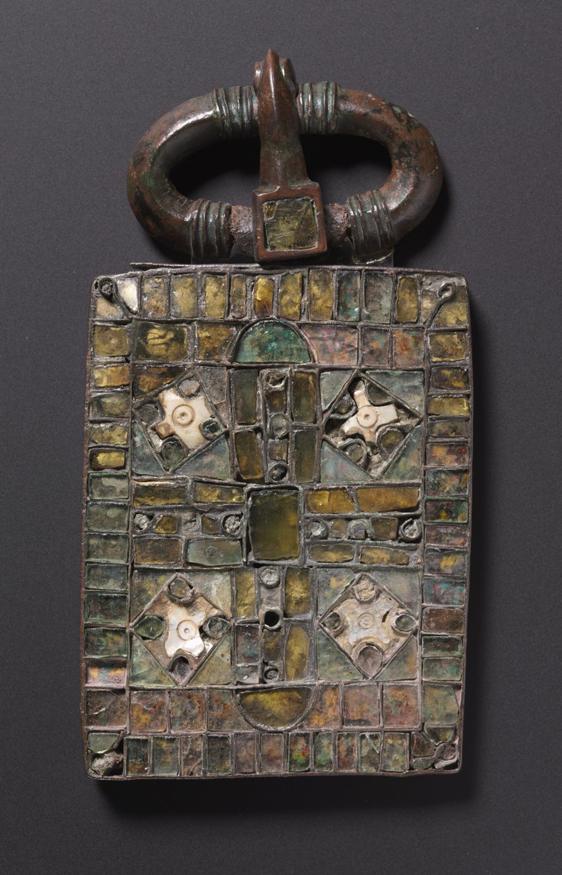 皮带扣，c.525-560 作者 西哥特人