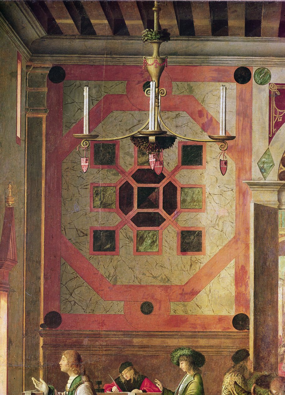 英国大使离开的详细信息，来自St. Ursula Cycle，c.1498（119434的详细信息） 作者 维托雷·卡尔帕乔