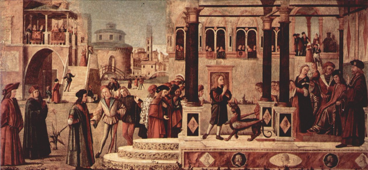 San Giorgio degli Schiavoni的GemäldezyklusderKapelle der School 作者 维托雷·卡尔帕乔