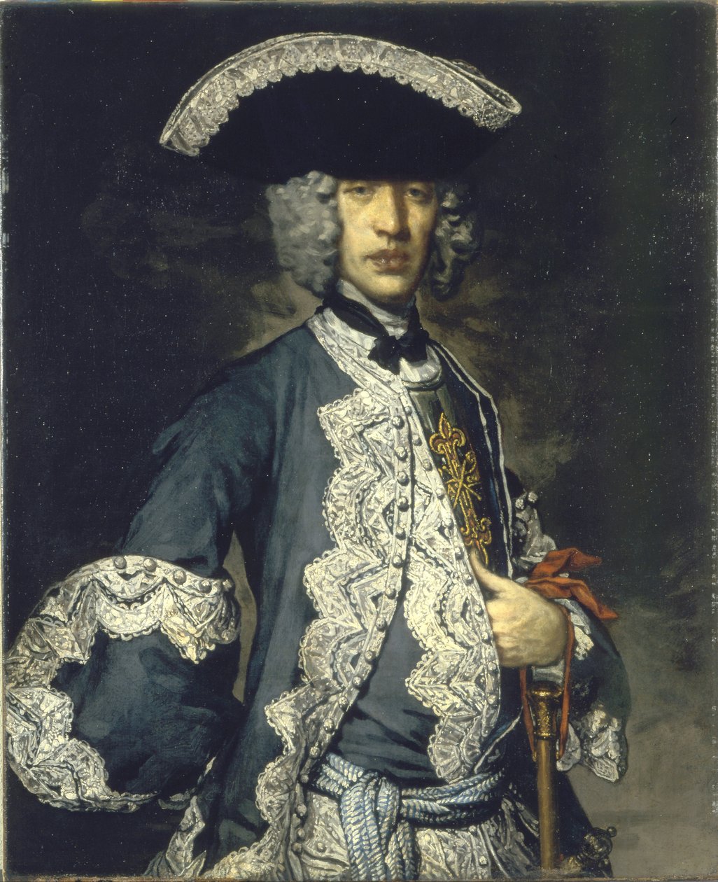 Costantinian命令的骑士的画象 作者 Vittore Ghislandi叫Fra Galgario
