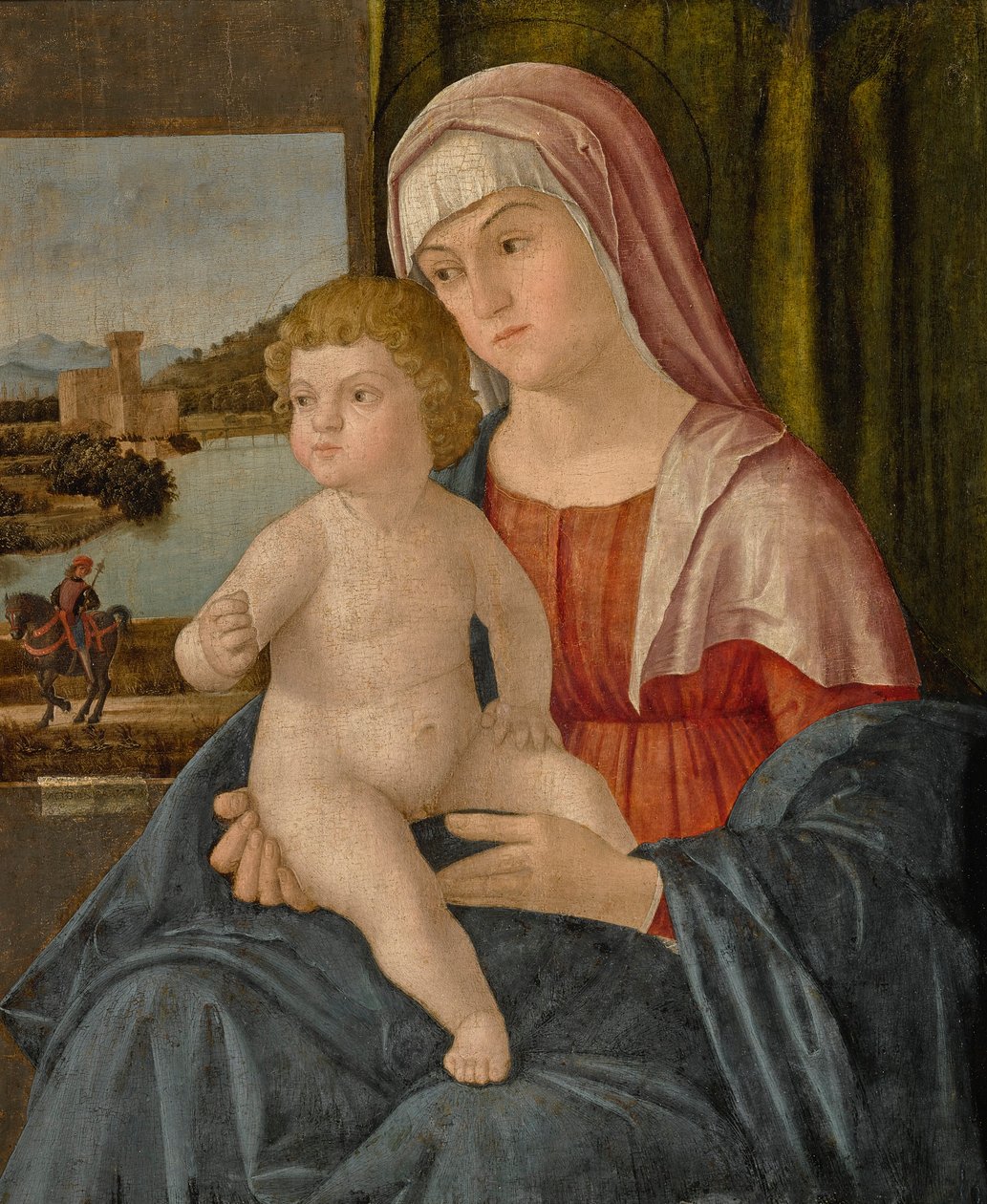 Carpaccio - MADONNA AND CHILDMADONNA AND CHILD, Perocco 21 作者 维托雷·卡尔帕乔