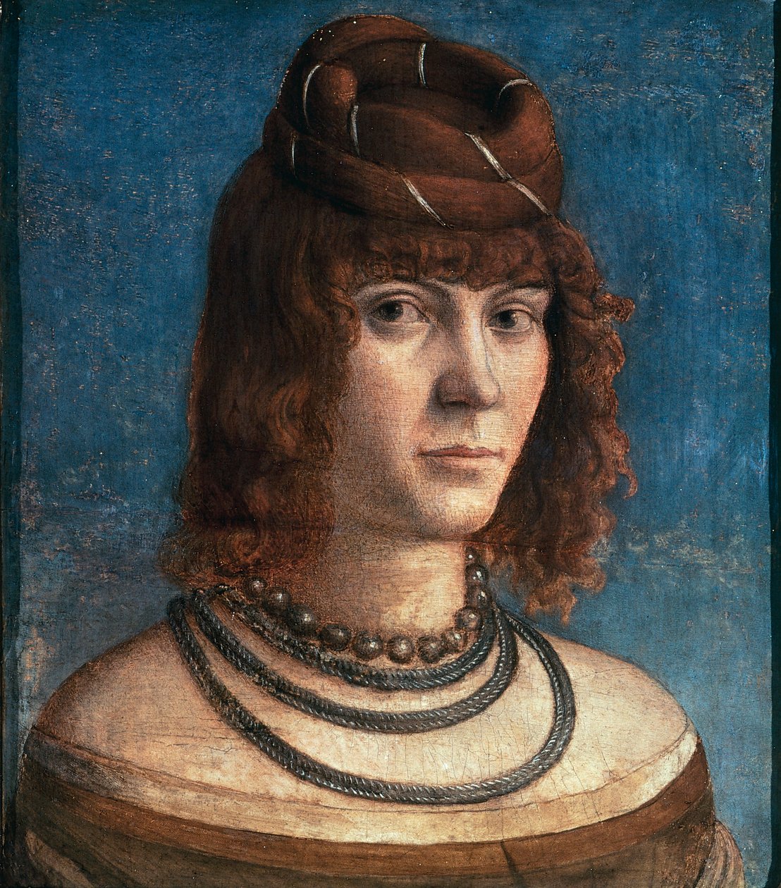 维托尔·卡帕乔 (Vittore Carpaccio) 创作的《名妓肖像》（约 1465-1525 或 1526 年） 作者 维托雷·卡尔帕乔