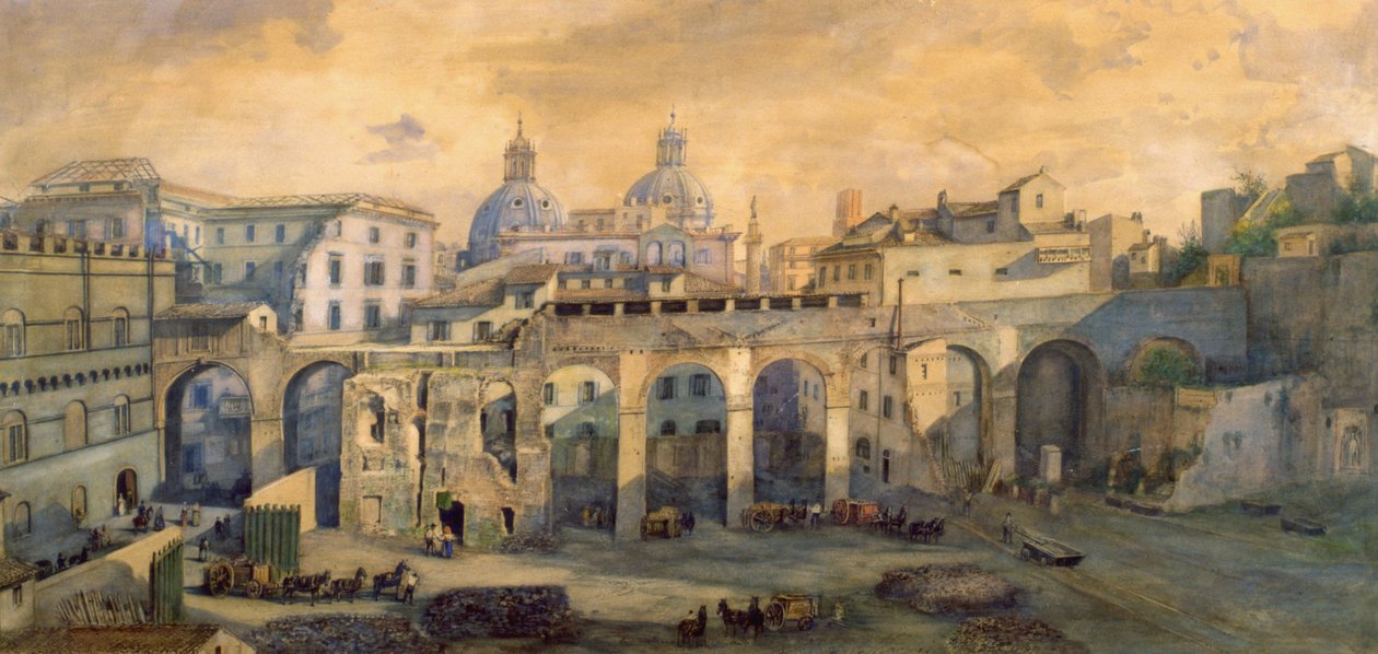 Palazzo Venezia，罗马的渡槽 作者 维托里奥·马尔基（Vittorio Marchi）