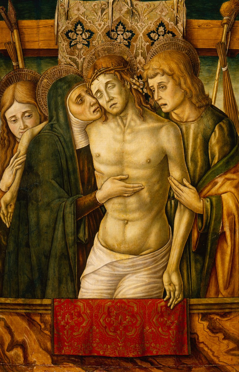 悲叹（布面油画） 作者 维托里奥·克里维利（Vittorio Crivelli）