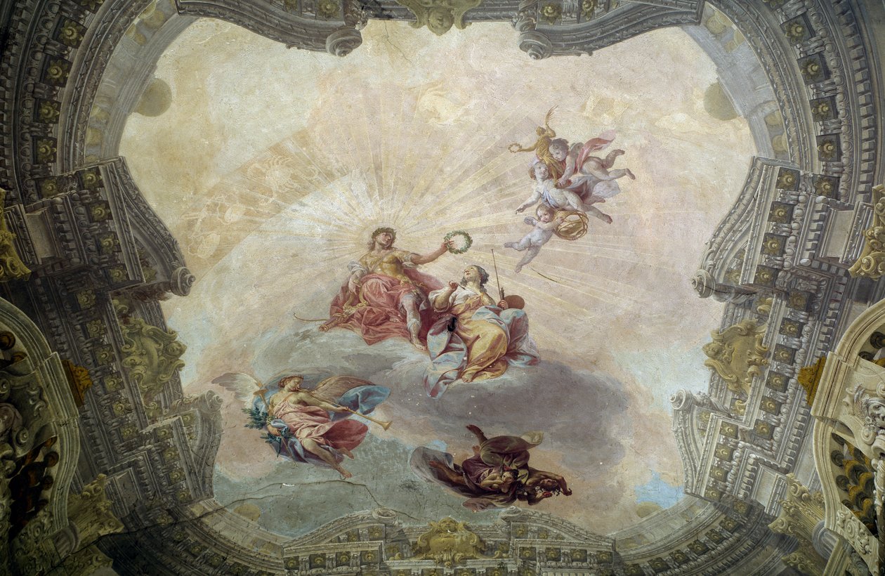 阿波罗加冕画 作者 维托里奥·玛丽亚·比加里（Vittorio Maria Bigari）