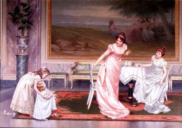 丝绸和绸缎 作者 维托里奥·雷吉亚尼（Vittorio Reggianini）