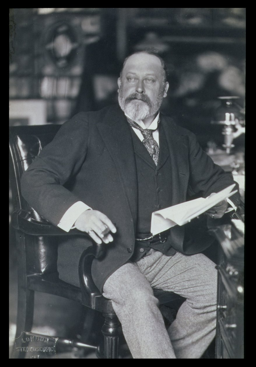 爱德华七世的肖像照片（1841-1910） 作者 威廉和丹尼尔唐尼