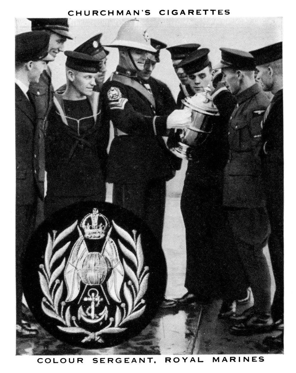 皇家海军陆战队彩色警长，1937年。 作者 西澳和AC教堂