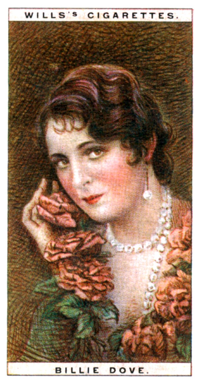 Billie Dove 1903-1997，美国女演员，1928年。 作者 WD和HO遗嘱
