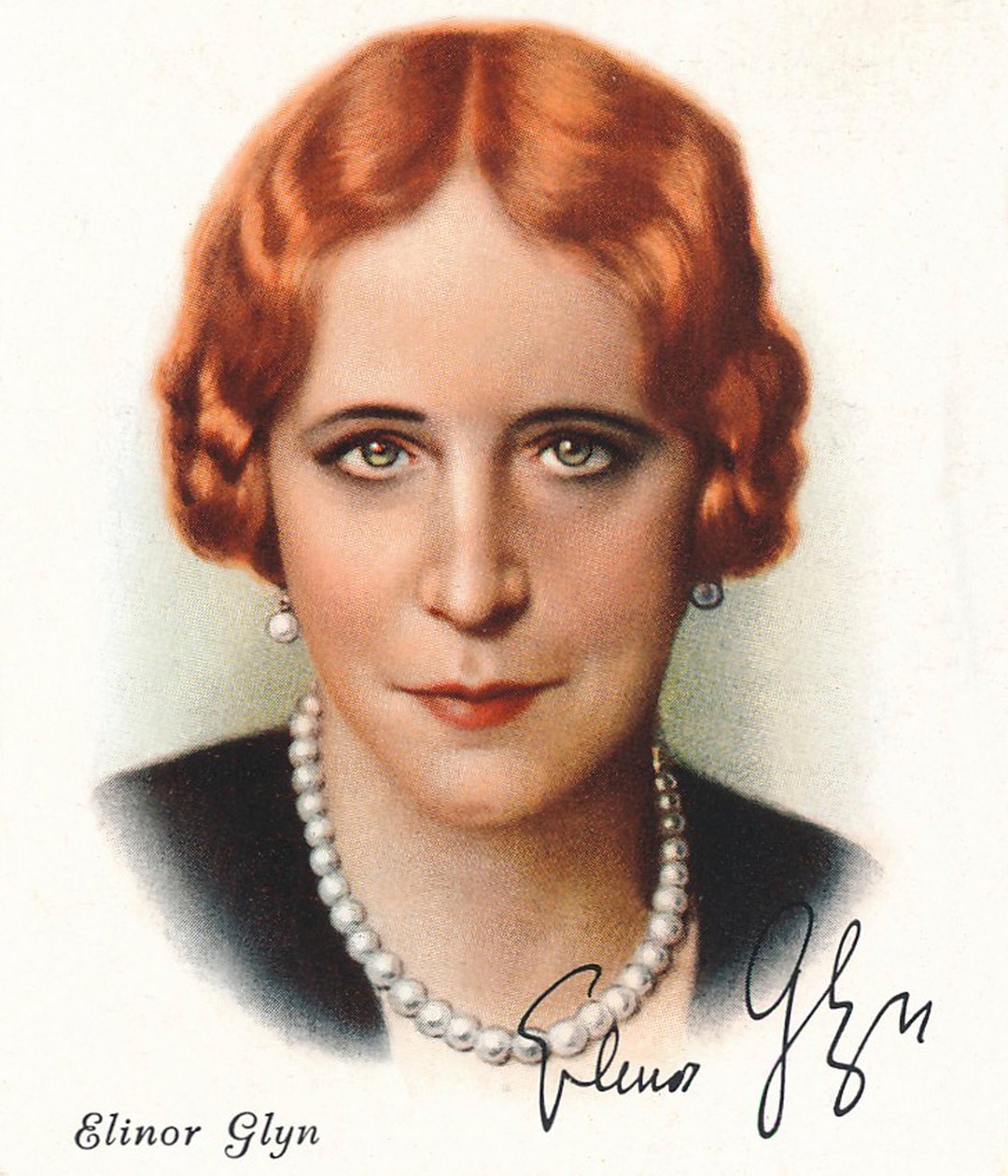 埃琳诺·格林（Elinor Glyn），1937年。艺术家：《未知》（WD＆HO Wills）。 作者 WD和HO遗嘱