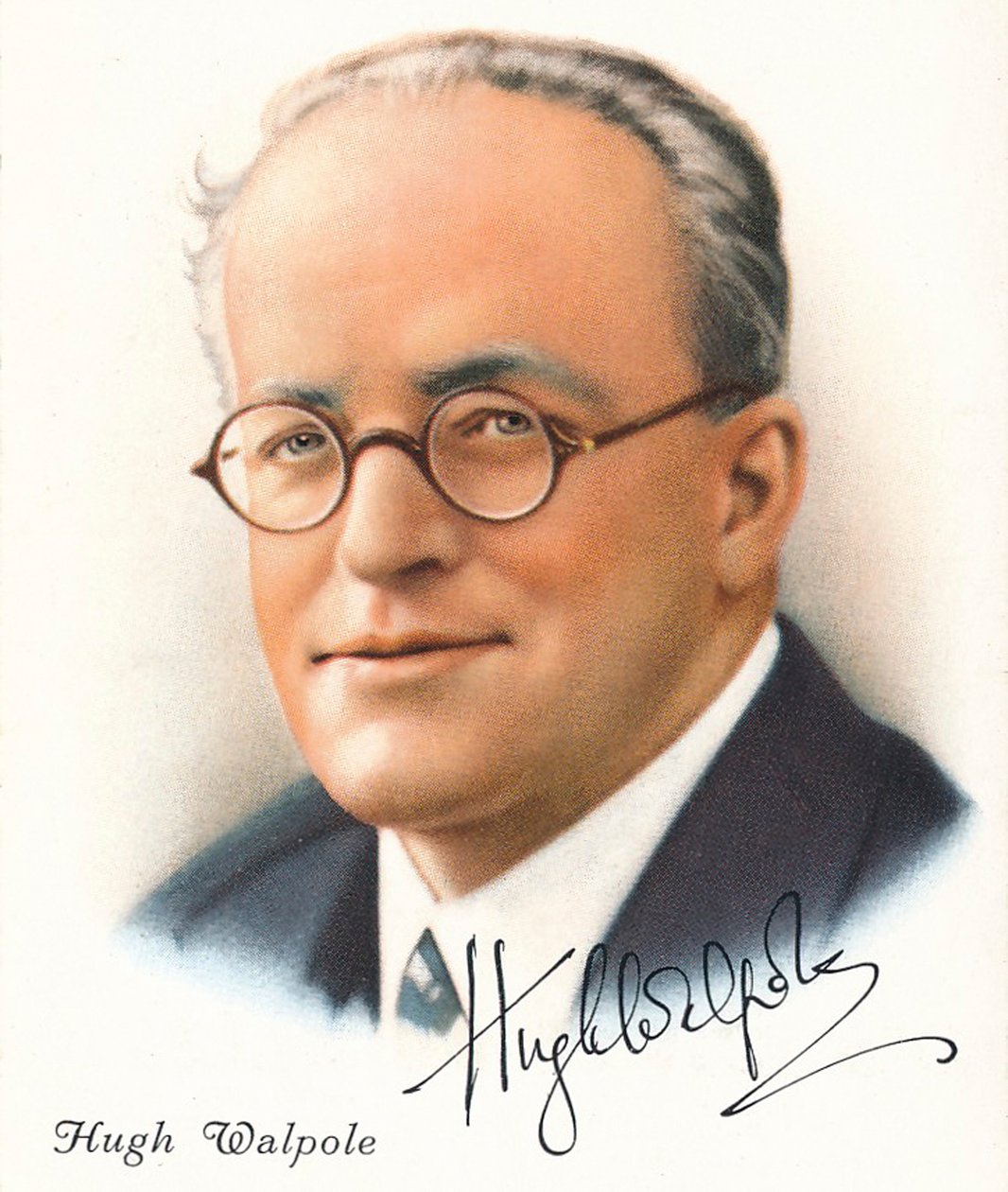休·沃尔波尔（Hugh Walpole），1937年。艺术家：《未知》（WD＆HO Wills）。 作者 WD和HO遗嘱