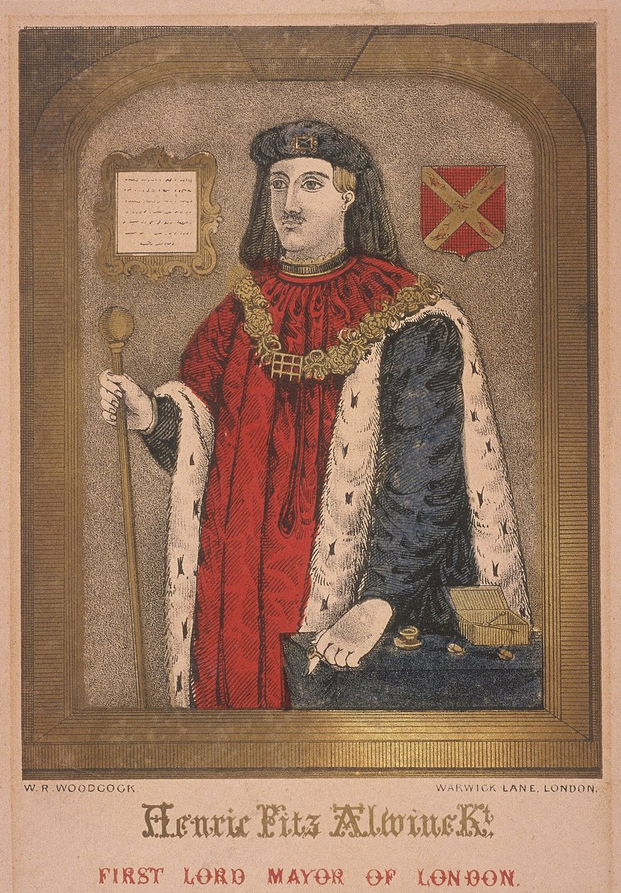 Henry Fitzailwin, 约1850年 作者 WR伍德科克