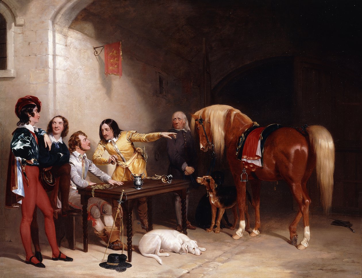利益，1837年 作者 巴拉德