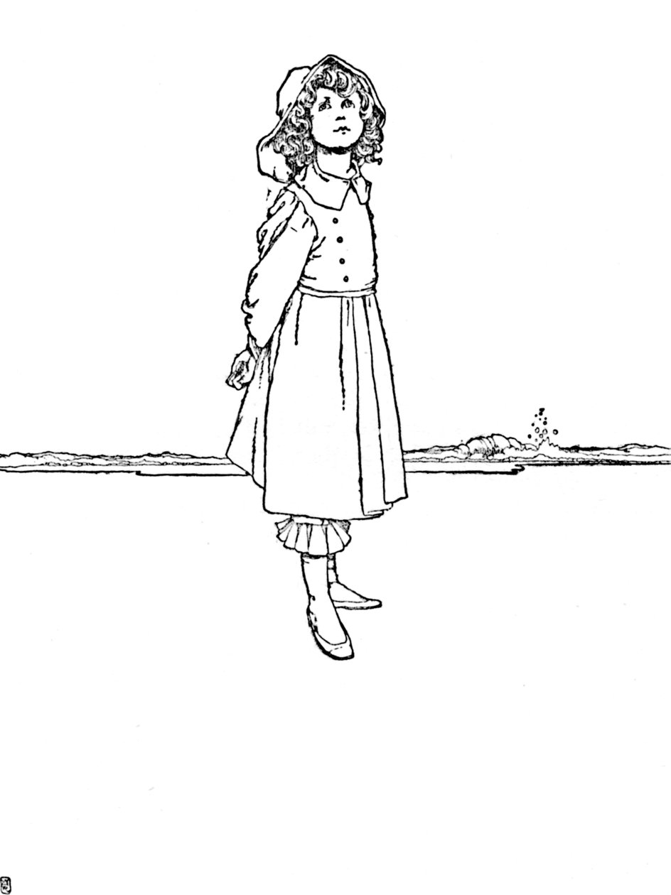 凯伦（Karen）穿着整齐，c1930 作者 威廉·希思·罗宾逊