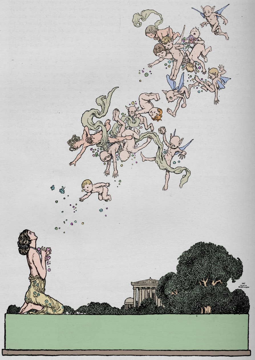 1914年《仲夏夜之梦》半决赛 作者 威廉·希思·罗宾逊