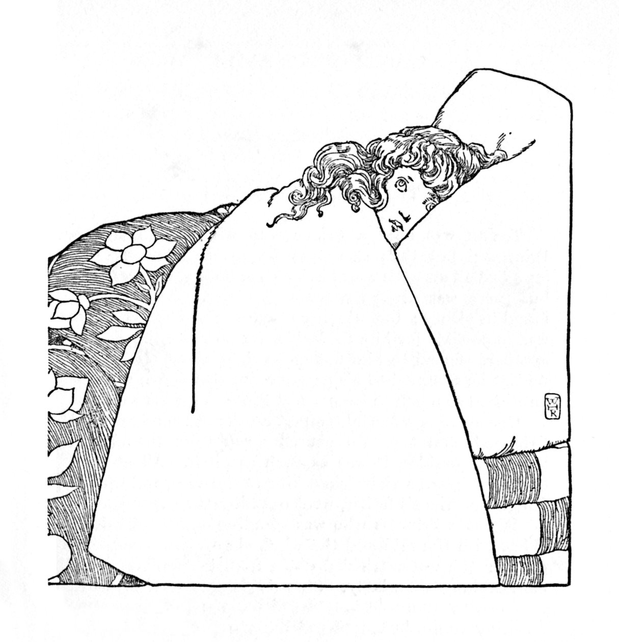 我几乎整夜都闭着眼睛，c1930 作者 威廉·希思·罗宾逊