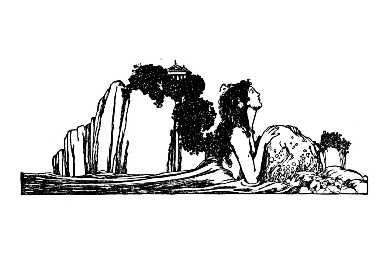她升到这个地方的许多夜晚，c1930 作者 威廉·希思·罗宾逊