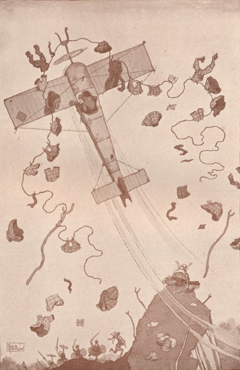 空中犯罪更多，c1918 1919 作者 威廉·希思·罗宾逊