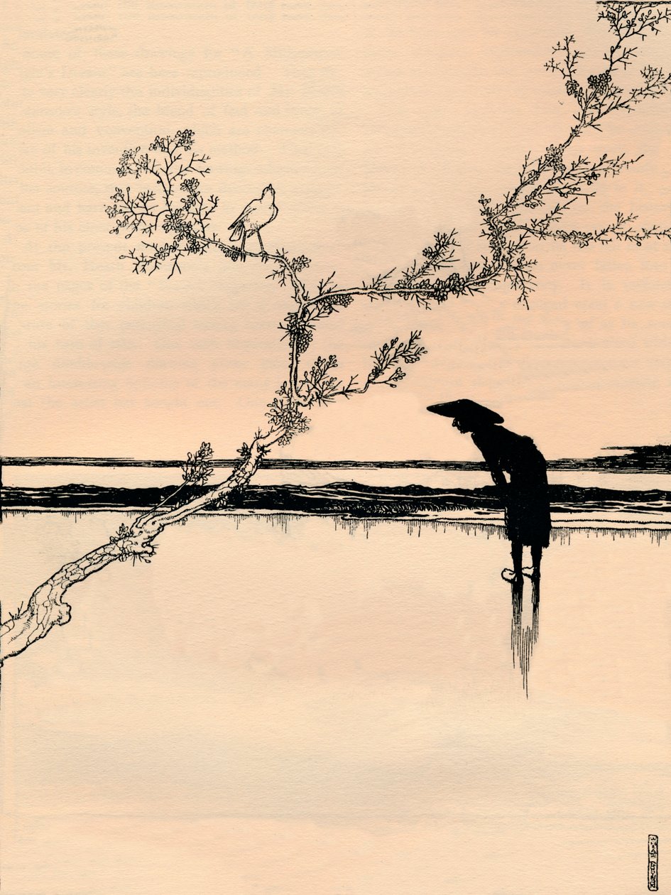 夜莺，1897年 作者 威廉·希思·罗宾逊