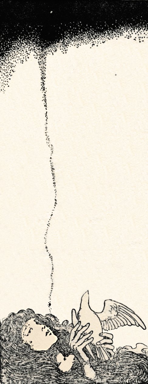 有一只小鸟打败翅膀，c1930 作者 威廉·希思·罗宾逊