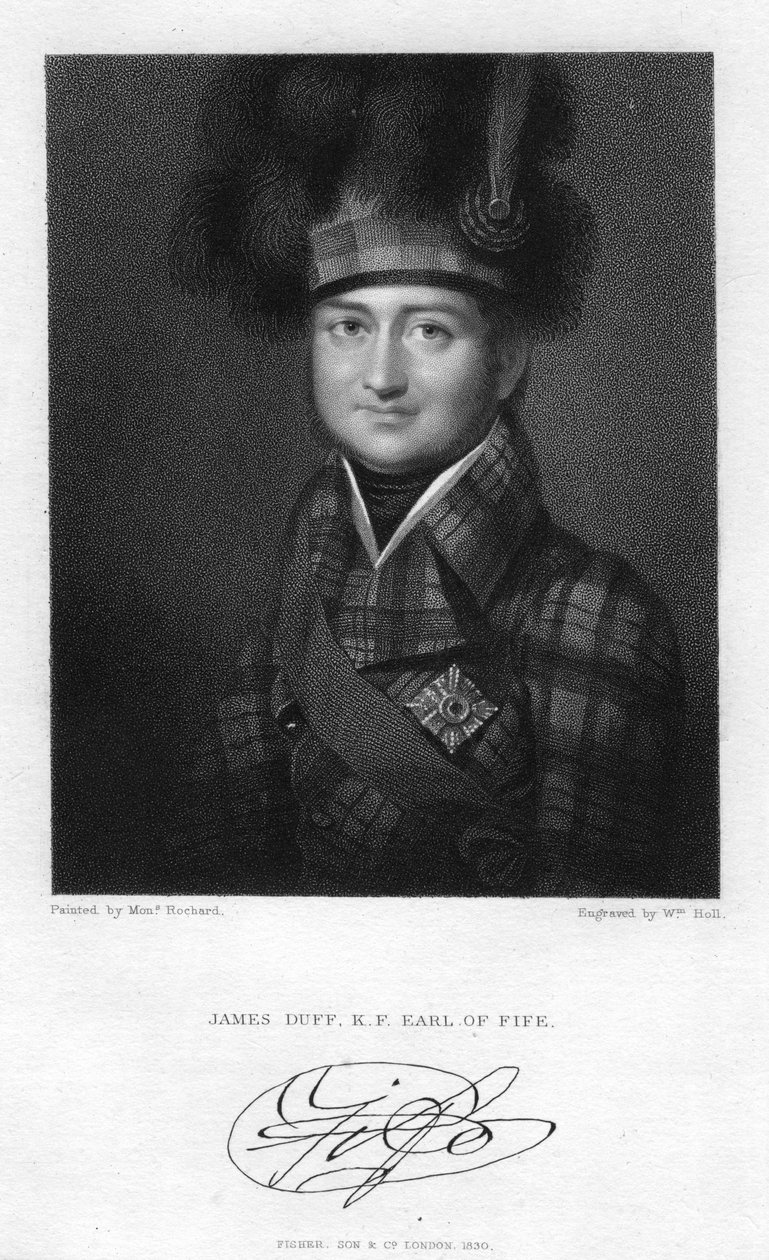 詹姆斯·达夫（James Duff）1729-1809，法夫第二伯爵，1830年。 作者 霍尔