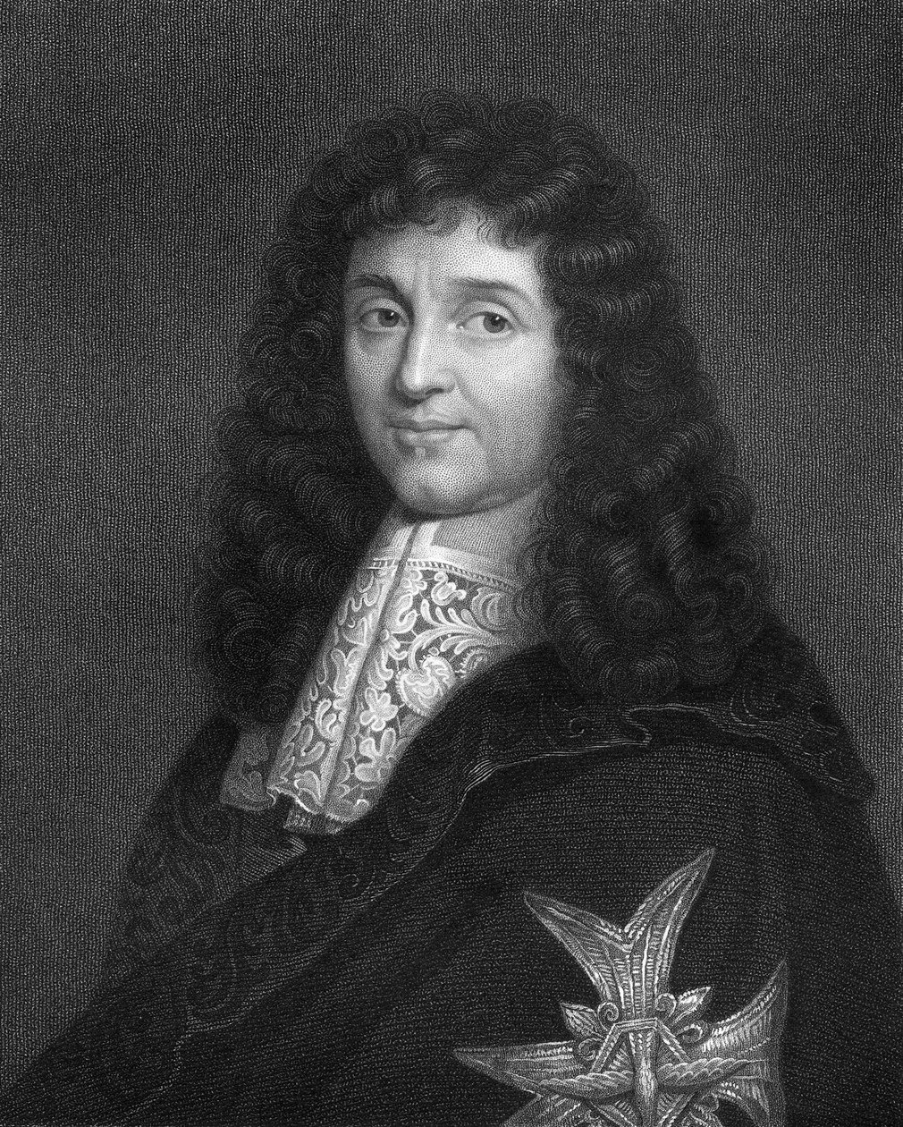 让·巴蒂斯特·科尔伯特（Jean-Baptiste Colbert），17世纪法国政治家，1836年。 作者 霍尔