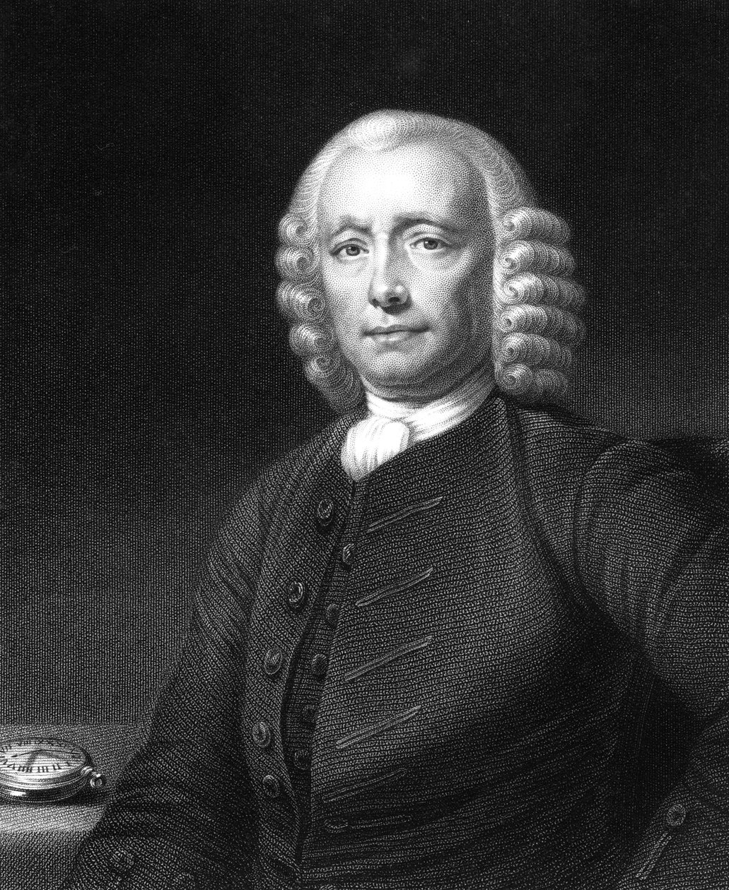 约翰·哈里森（John Harrison），英国钟表制造商，1768年。 作者 霍尔