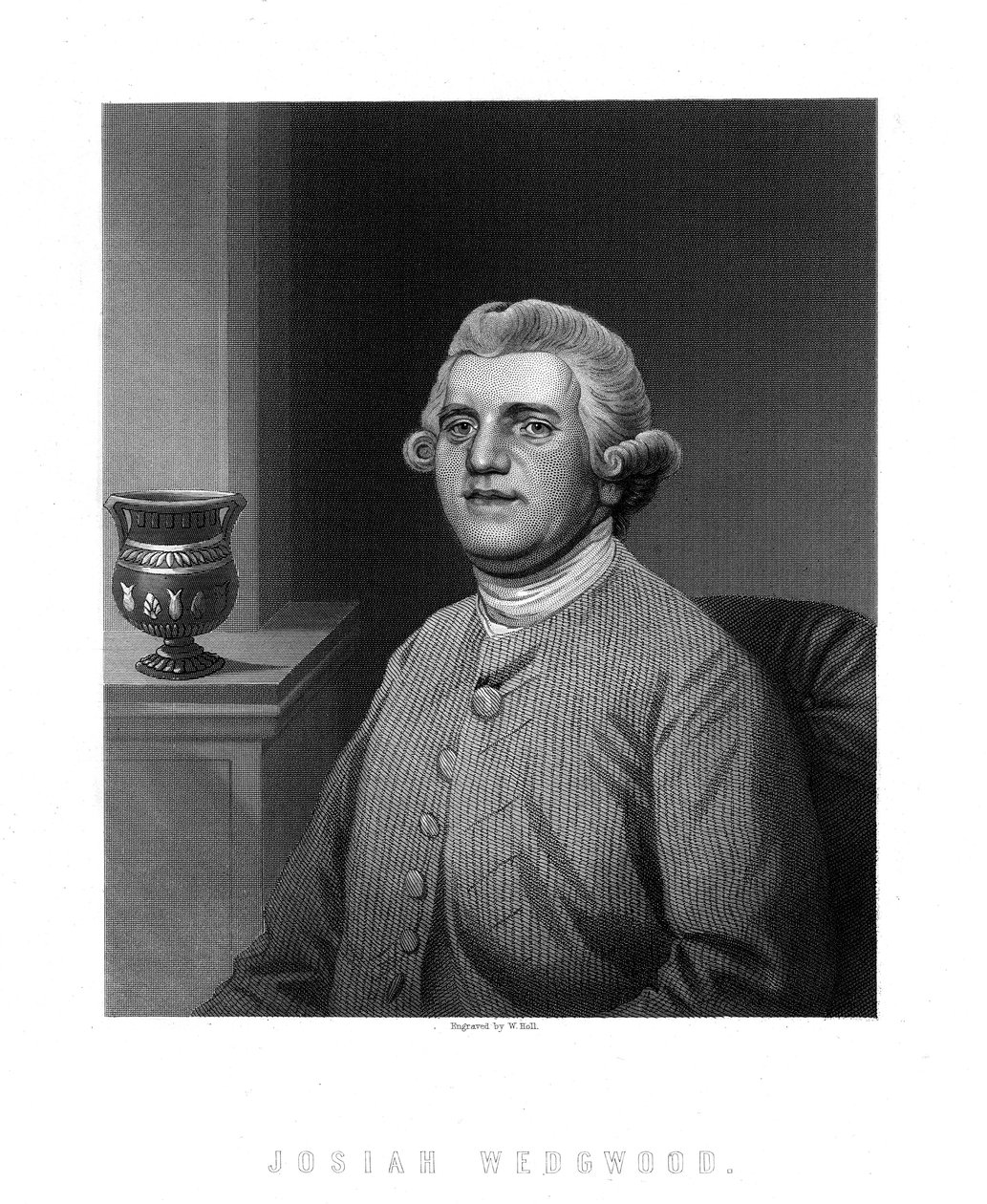 Josiah Wedgwood，英国实业家和陶工 作者 霍尔