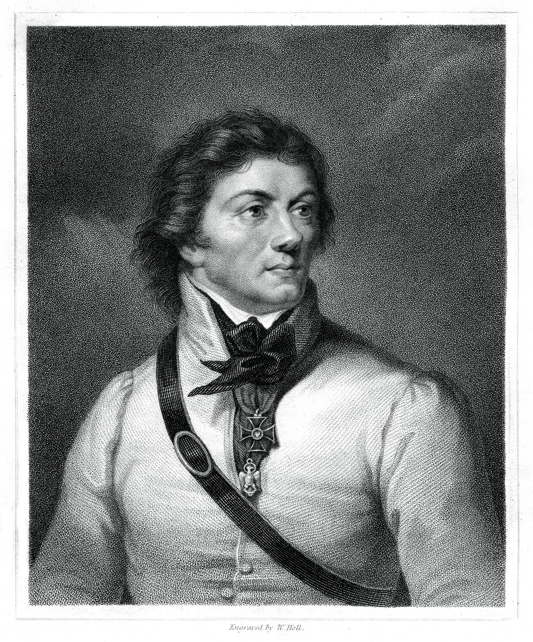 Tadeusz Kosciuszko，波兰和立陶宛民族英雄，将军兼领导人，1833年 作者 霍尔