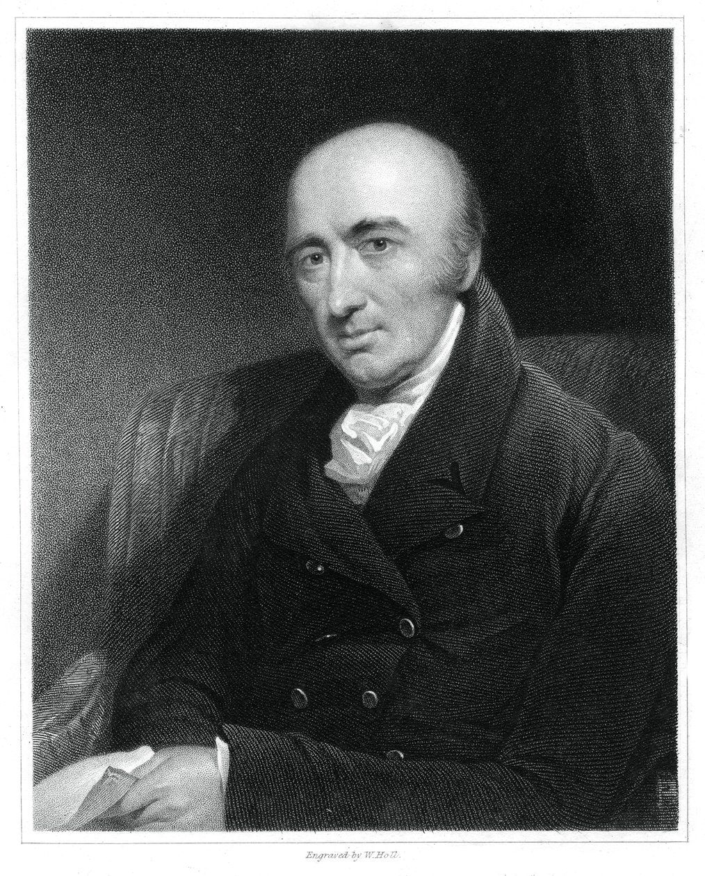 威廉·海德·沃拉斯顿（William Hyde Wollaston），英国化学家和物理学家，1833年。 作者 霍尔