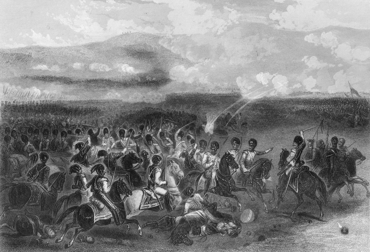 1854年1857年在克里米亚战争中在巴拉克拉瓦战役中担任重骑兵。 作者 沃兰德
